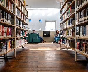 Offline-Hangout in der Stadtbibliothek Karlsruhe